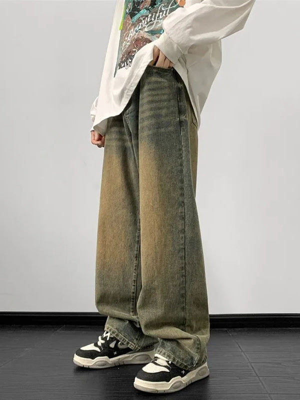 Looseywear Jeans mit weitem Bein